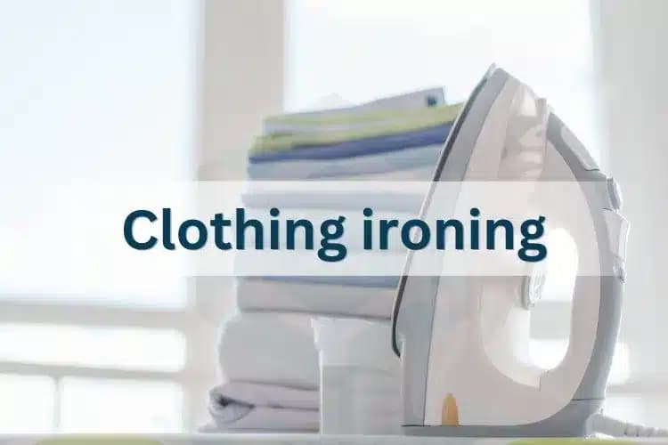 Cloth Ironing services in Doha Qatar - Dania Maids
